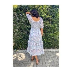 LoveShackFancy ruffle maxi dress